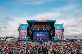 Boardmasters music festival on the Cornish coast in Newquay, England